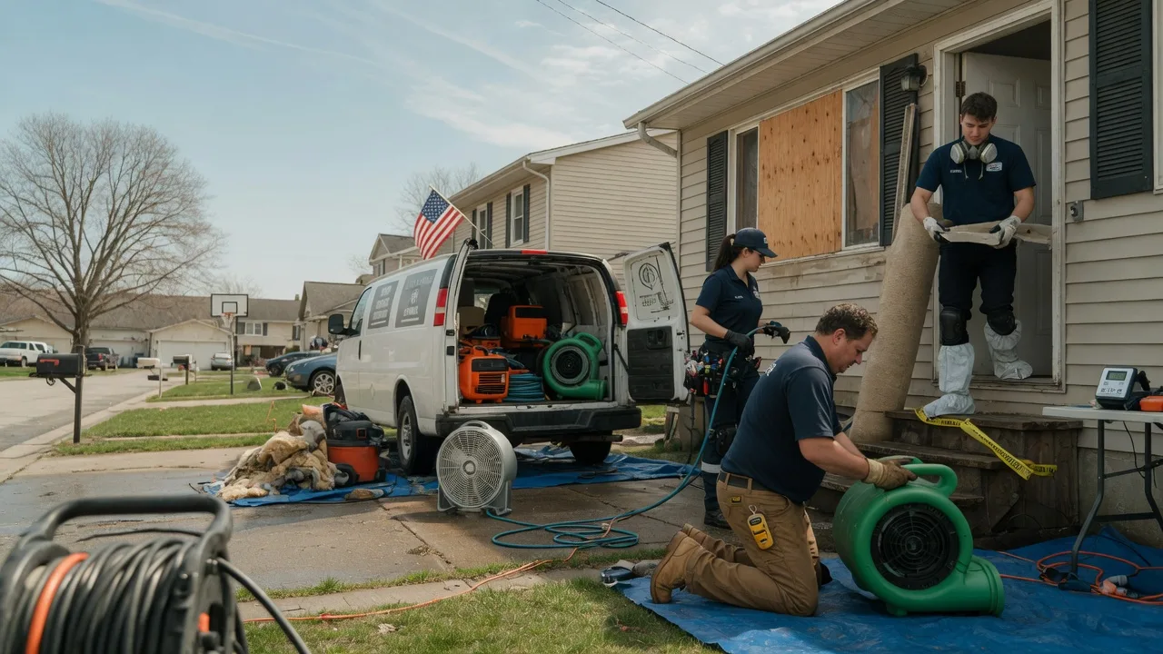Water Damage Restoration in Tunnelton, IN near me